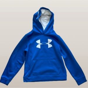 Under Armor Youth Medium Blue Hoodie